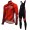 Cinelli Chrome 2018 Fietskleding Set Wielershirt Lange Mouw+Lange Fietsbroeken Bib