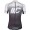 Cipollini Shading Wit Zwart Wielershirt Korte Mouw