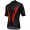 Colnago Master Pissei Zwart Rood Wielershirt Korte Mouw