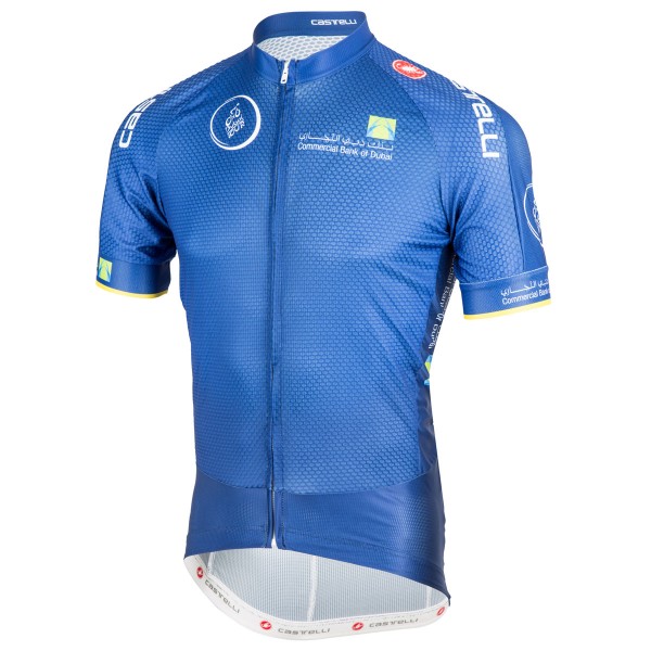 Dubai Tour 2018 Leader Wielershirt Korte Mouwen