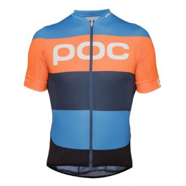 POC Essential Furfural Multi Blue Wielershirt Korte Mouw