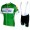 Quick-Step Floors 2018 Tour Special Edition Groen Fietskleding Set Wielershirt Korte Mouw+Korte Fietsbroeken Bib