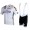 Quick-Step Floors 2018 Tour Special Edition Wit Fietskleding Set Wielershirt Korte Mouw+Korte Fietsbroeken Bib