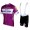 Quick-Step Floors 2018 Tour Special Edition Purper Fietskleding Set Wielershirt Korte Mouw+Korte Fietsbroeken Bib