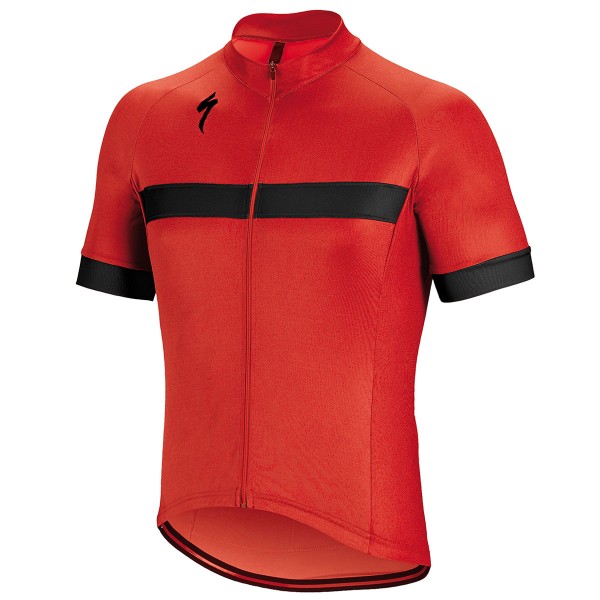 Specialized RBX Sport-Rood Wielershirt Korte Mouw