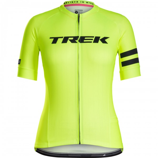 Bontrager ANARA LTD Dames Geel Wielershirt Korte Mouw