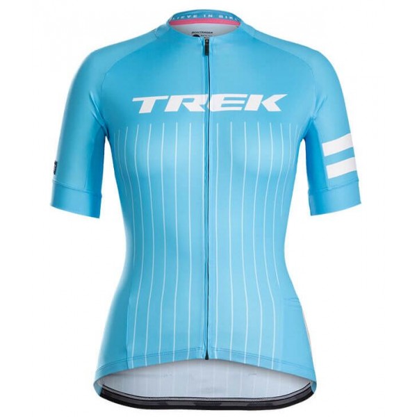 BONTRAGER Anara Blauw Dames Wielershirt Korte Mouw