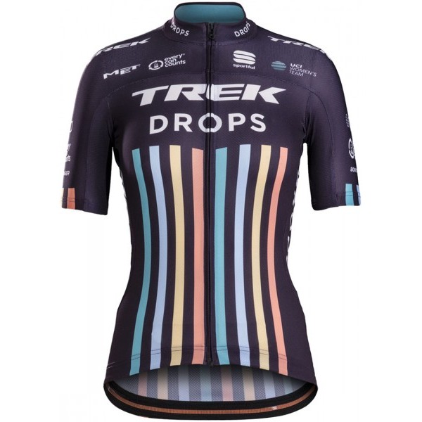 TREK-DROPS 2018 Dames Wielershirt Korte Mouw