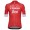 Trek Segafredo 2018 Rood Wielershirt Korte Mouwen