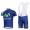 Movistar Teams Fietskleding Set Fietsshirt Met Korte Mouwen+Korte Koersbroek Blauw