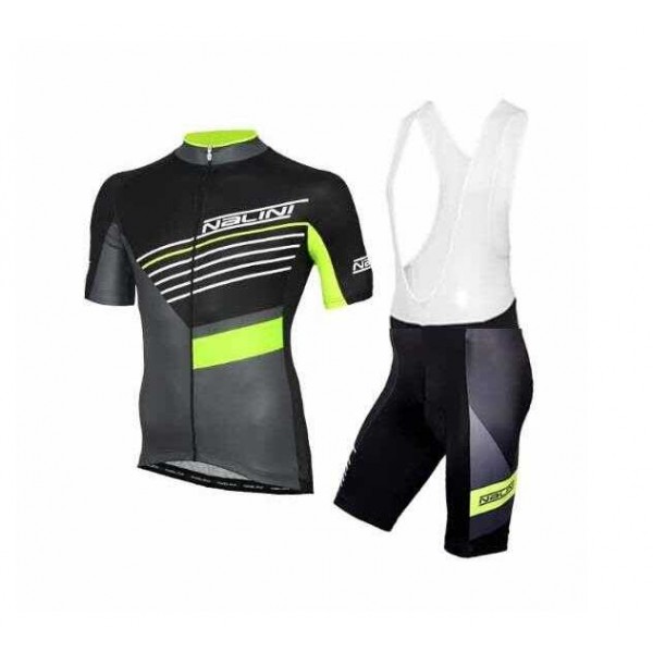 2016-2017 Nalini Fietskleding Set Fietsshirt Met Korte Mouwen+Korte Koersbroek