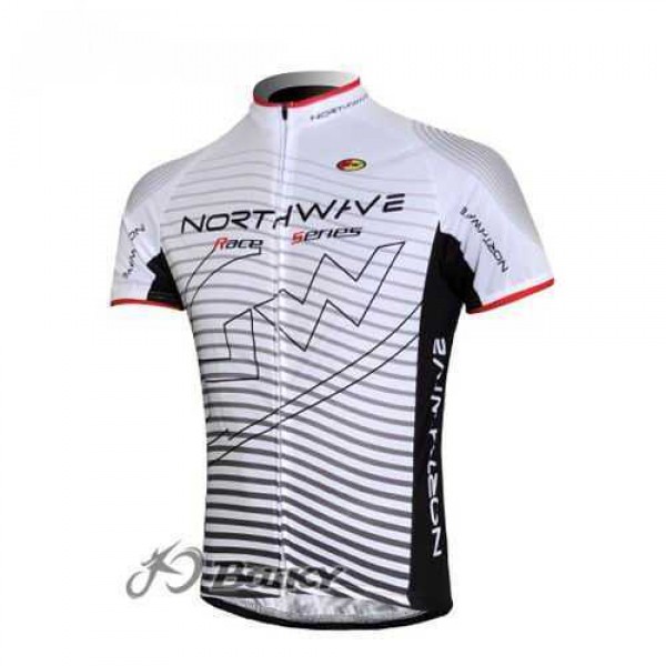 Northwave Pro Team Wielershirt Met Korte Mouwen Wit