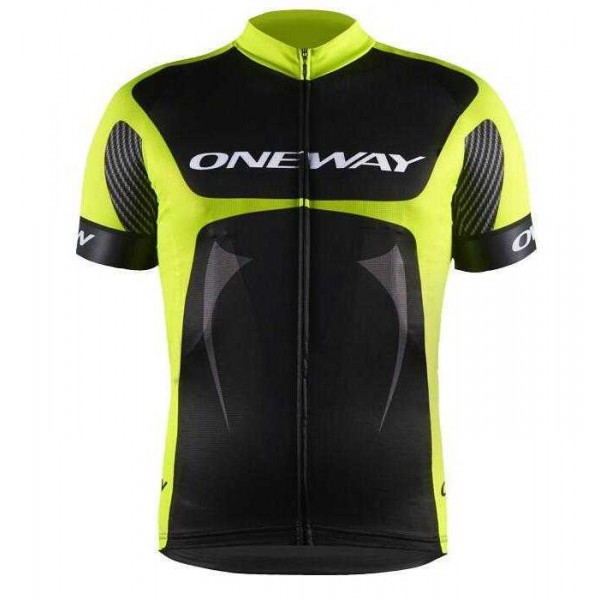 2017 Team One Way Wielershirt Met Korte Mouwen