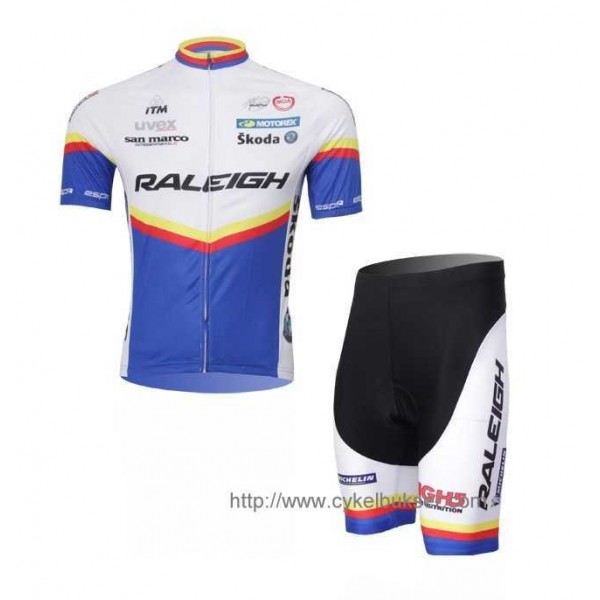 Raleigh 2012 Wielerkleding Set Wielershirts Korte Mouw+Fietsbroek