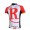 RidioShack Trek Pro Team Wielershirt Met Korte Mouwen Rood Wit