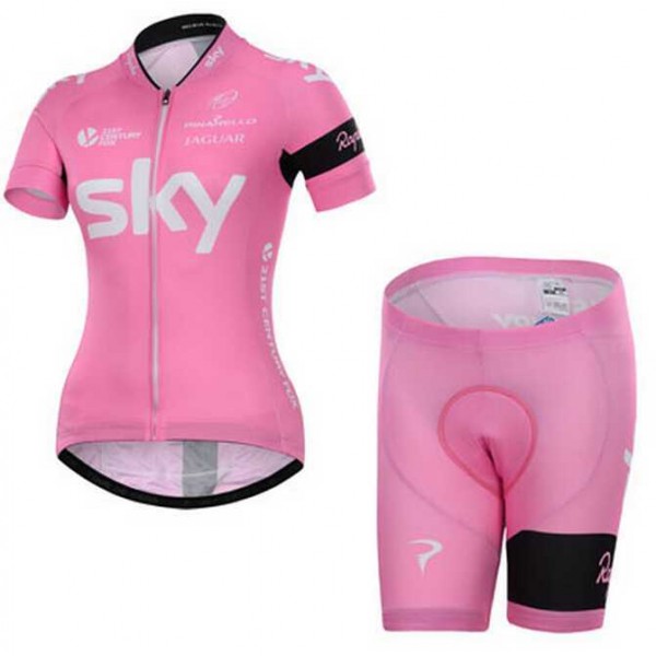 2015 Sky Dames Fietskleding Korte Mouw+Fiets Broek