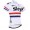 2016 SKY Pro Wielershirt Met Korte Mouwen Rood Wit