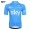 Teams Sky 2014 Wielershirt Met Korte Mouwen Blauw