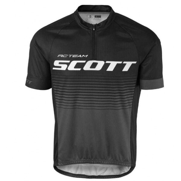 2016-2017 Scott RC Wielershirt Met Korte Mouwen Zwart