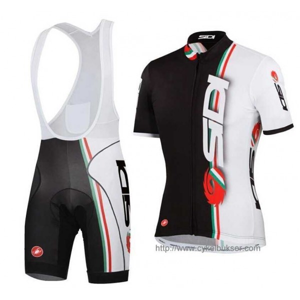 Sidi Dino Fietskleding Set Fietsshirt Met Korte Mouwen+Korte Koersbroek