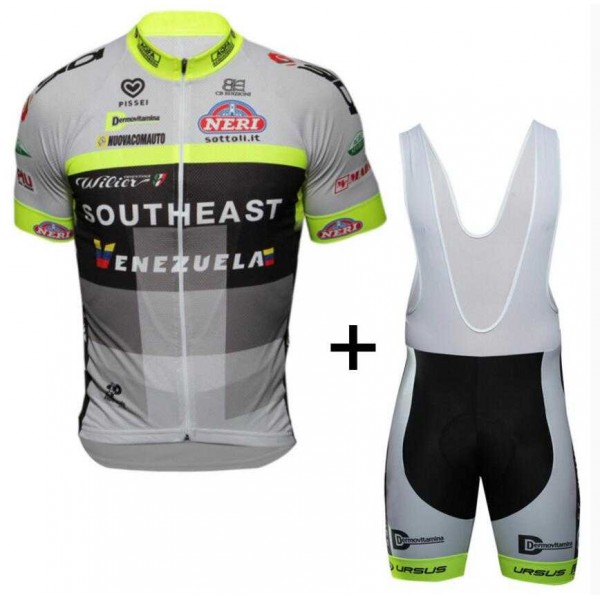 2016 SiDi Southeast Fietskleding Set Fietsshirt Met Korte Mouwen+Korte Koersbroek 2