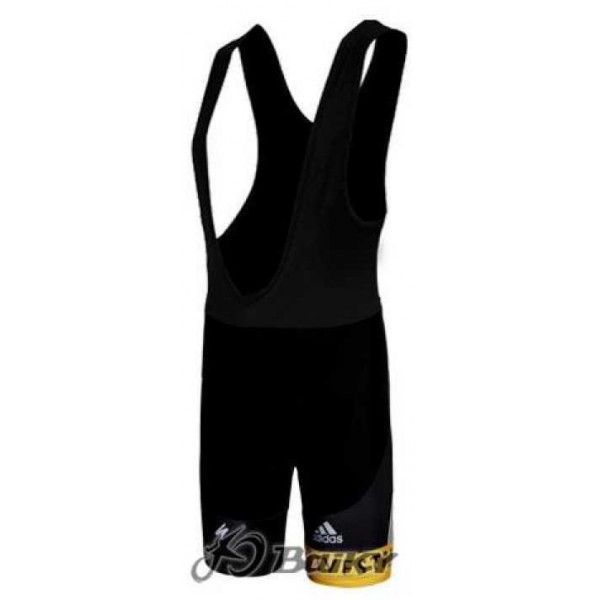 Specialized Livestrong Korte Fietsbroeken Bib Wit Geel