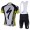 2013 Specialized Wielershirts Korte Mouw+Fietsbroekje Wit Zwart Geel