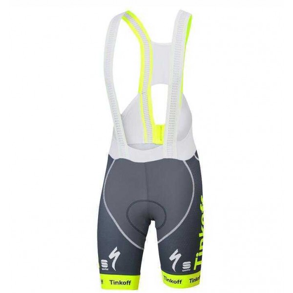 2016 Tinkoff Bib Fietsbroek Korte Fluorescerende