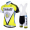 2017 Tinkoff Fietskleding Set Fietsshirt Met Korte Mouwen+Korte Koersbroek 04