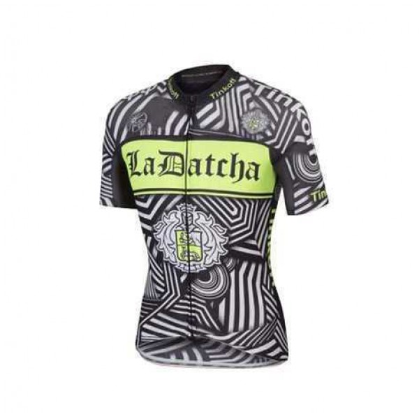 2016 Ladatcha Tinkoff Zebra Wielershirt Korte Mouwen