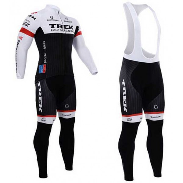 2015 Trek Fietskleding Set Lange Mouw+Lange Koersbroek