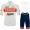 Fietskleding Profteams Trek Segafredo White Fietskleding Fietsshirt Korte Mouw+Korte Fietsbroeken HaYRm