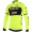 Trek Segafredo 2019 Training Fluo Geel Wielershirt Lange Mouw