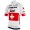 Trek Segafredo 2019 Swiss Champion Wielershirt Korte Mouw